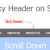Hướng dẫn tạo Sticky và Collapse Header bằng JS, CSS
